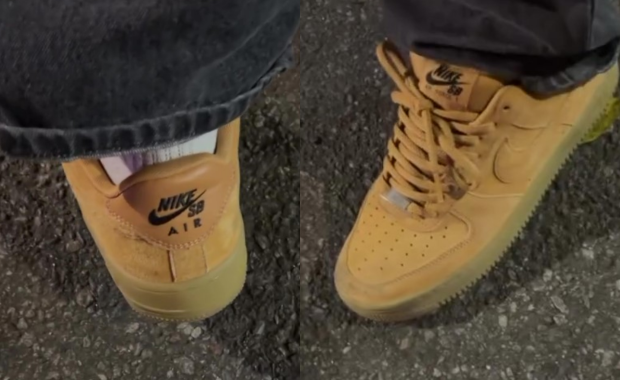 Nike SB Air Force 1 Low Flax