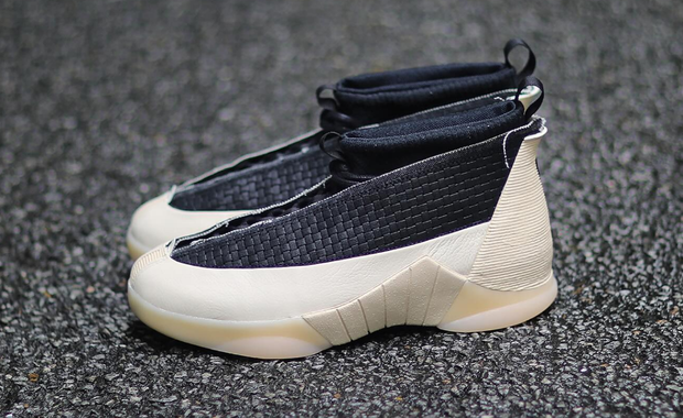 Air Jordan 15 Retro 23RE Muslin Black