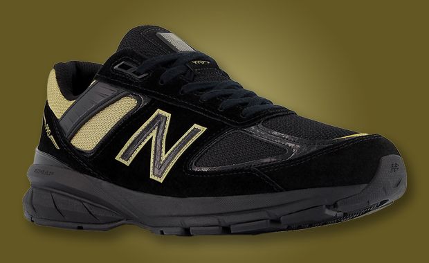 black and gold new balance 990