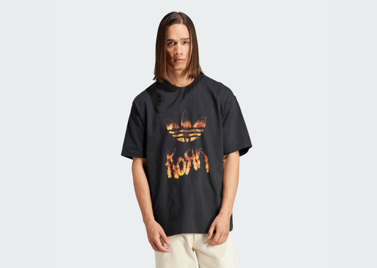 Korn x adidas T-Shirt Flames