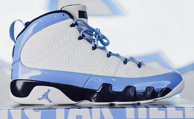 Air Jordan 9 Retro UNC PE