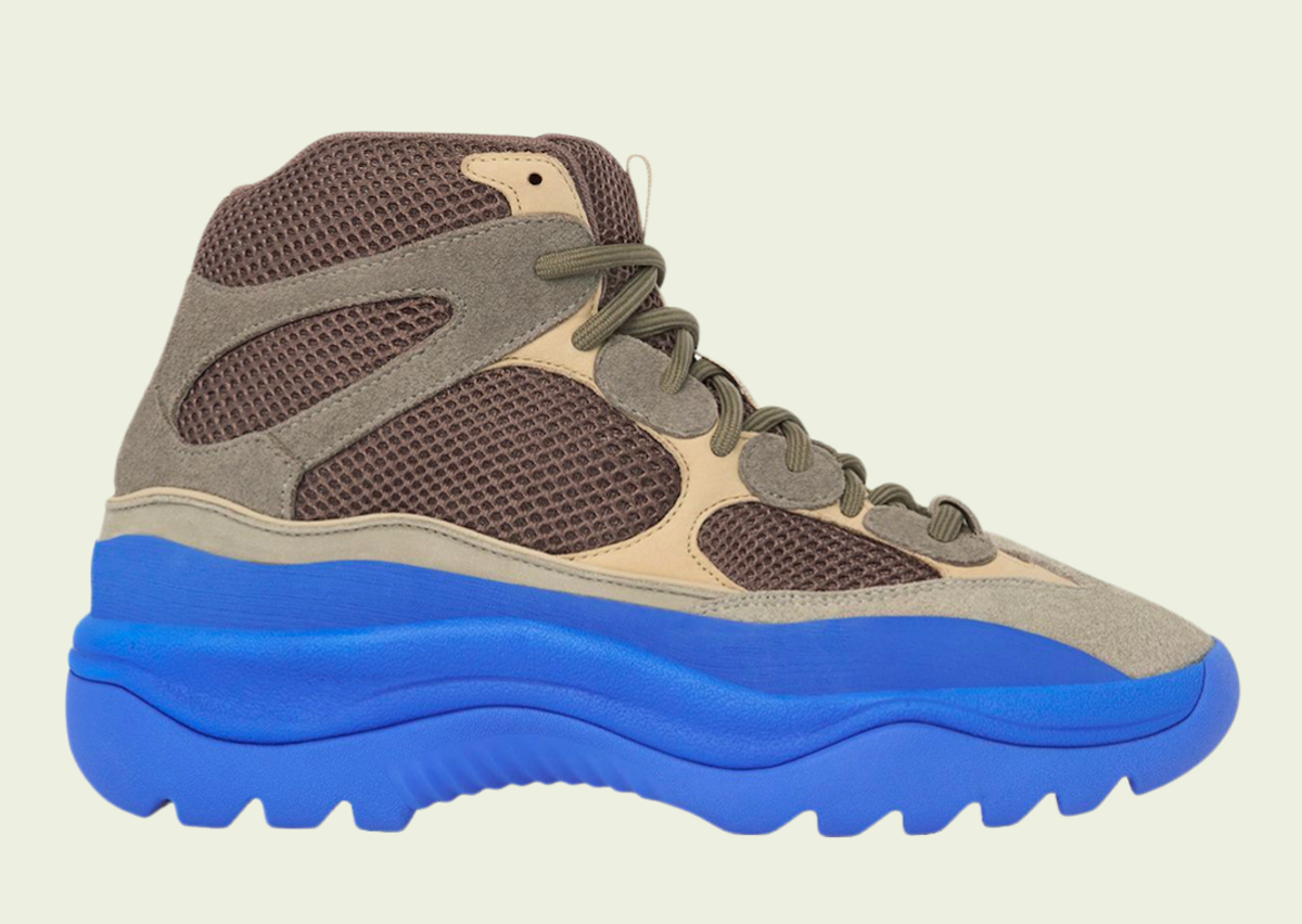 adidas Yeezy Desert Boot Taupe Blue