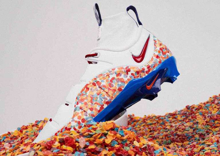 Nike LeBron 4 Menace Fruity Pebbles Lateral Detail 2