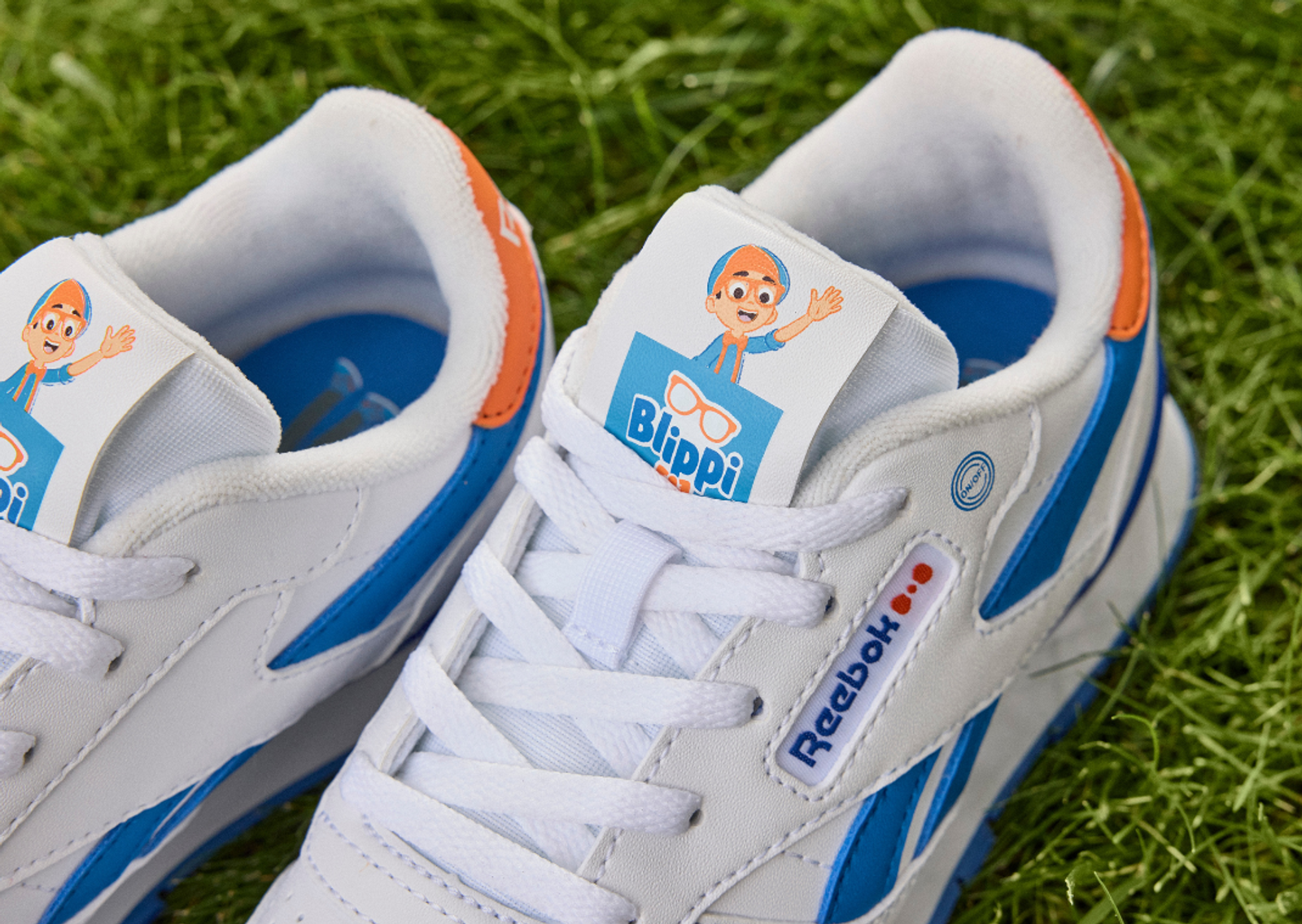 Blippi x Reebok Classic Leather (PS) Detail