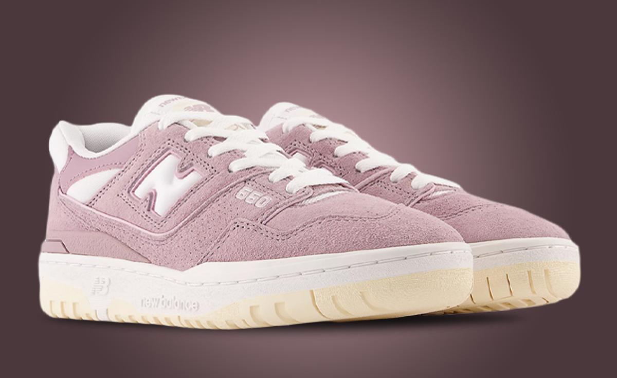 The New Balance 550 Pink Suede (W) Drops December 6th