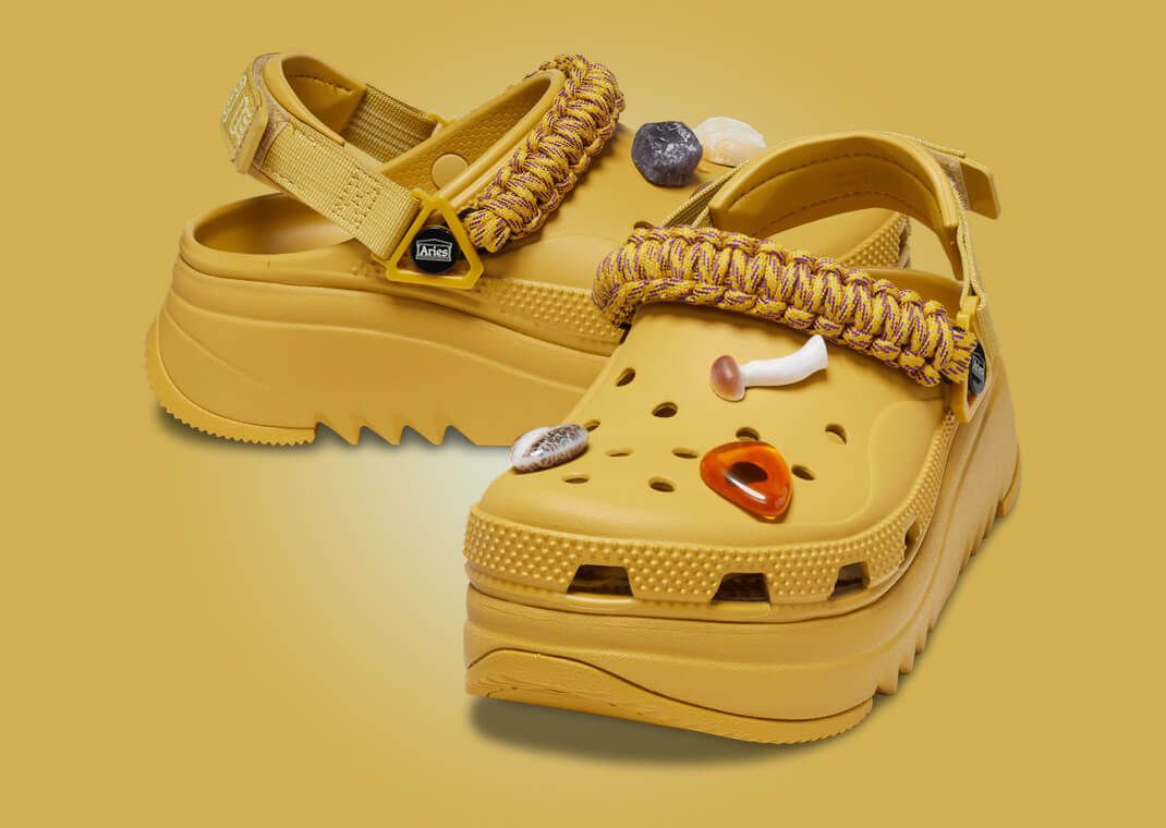 The Aries x Crocs Classic Hiker Xscape Clog Pack Releases