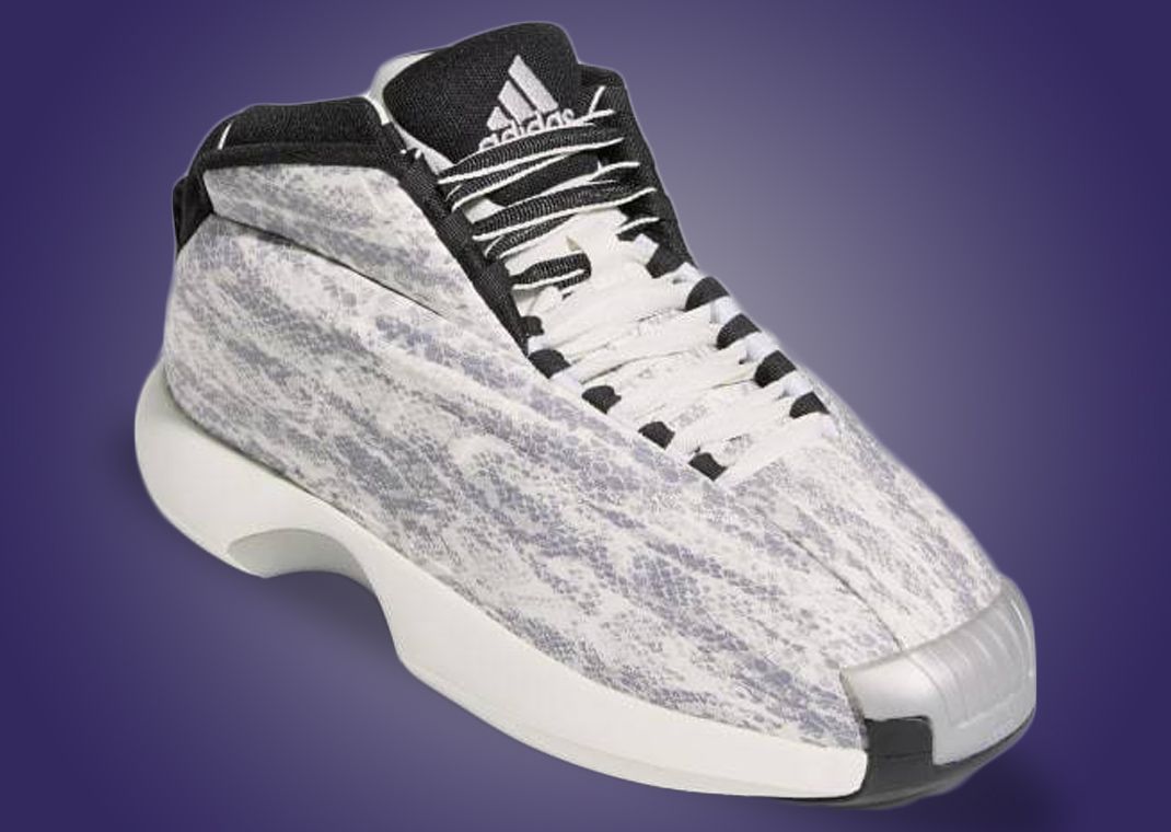 Faux Snakeskin Covers This adidas Crazy 1
