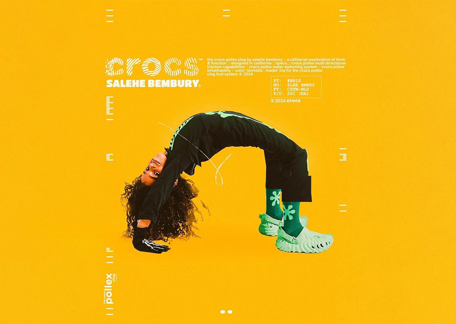 Salehe Bembury x Crocs Pollex Clog Borealis (GS)