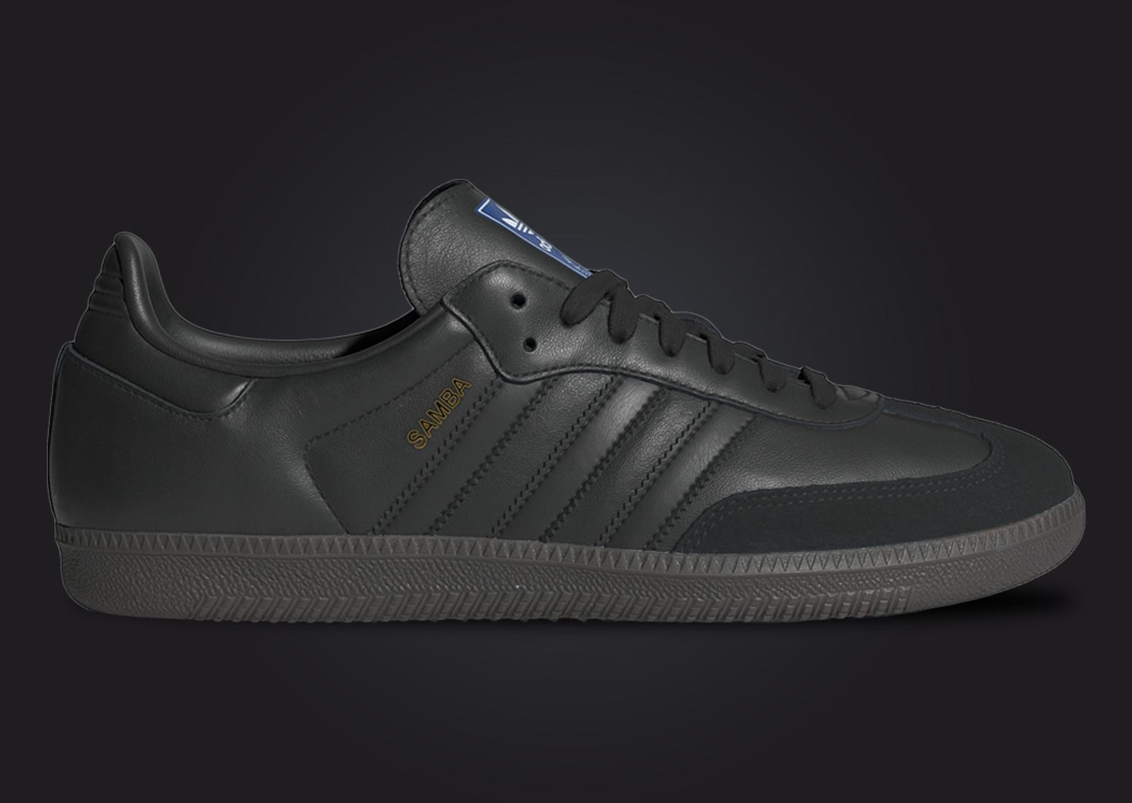 adidas Samba OG Triple Black Lateral