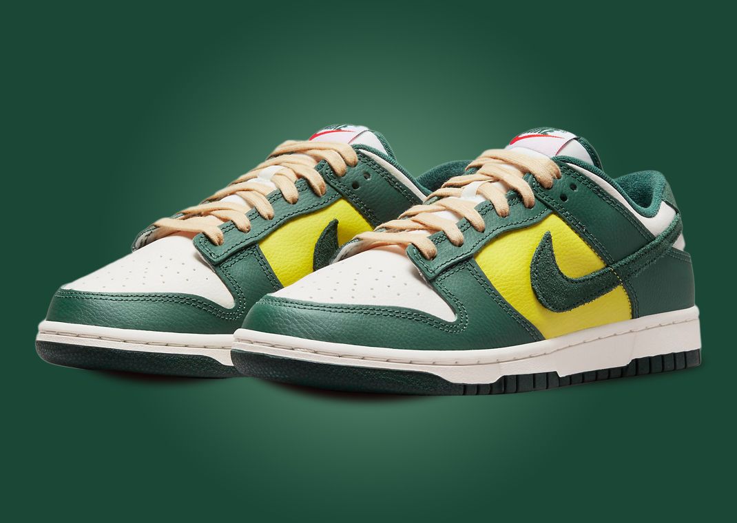 Noble Green Accents This Nike Dunk Low