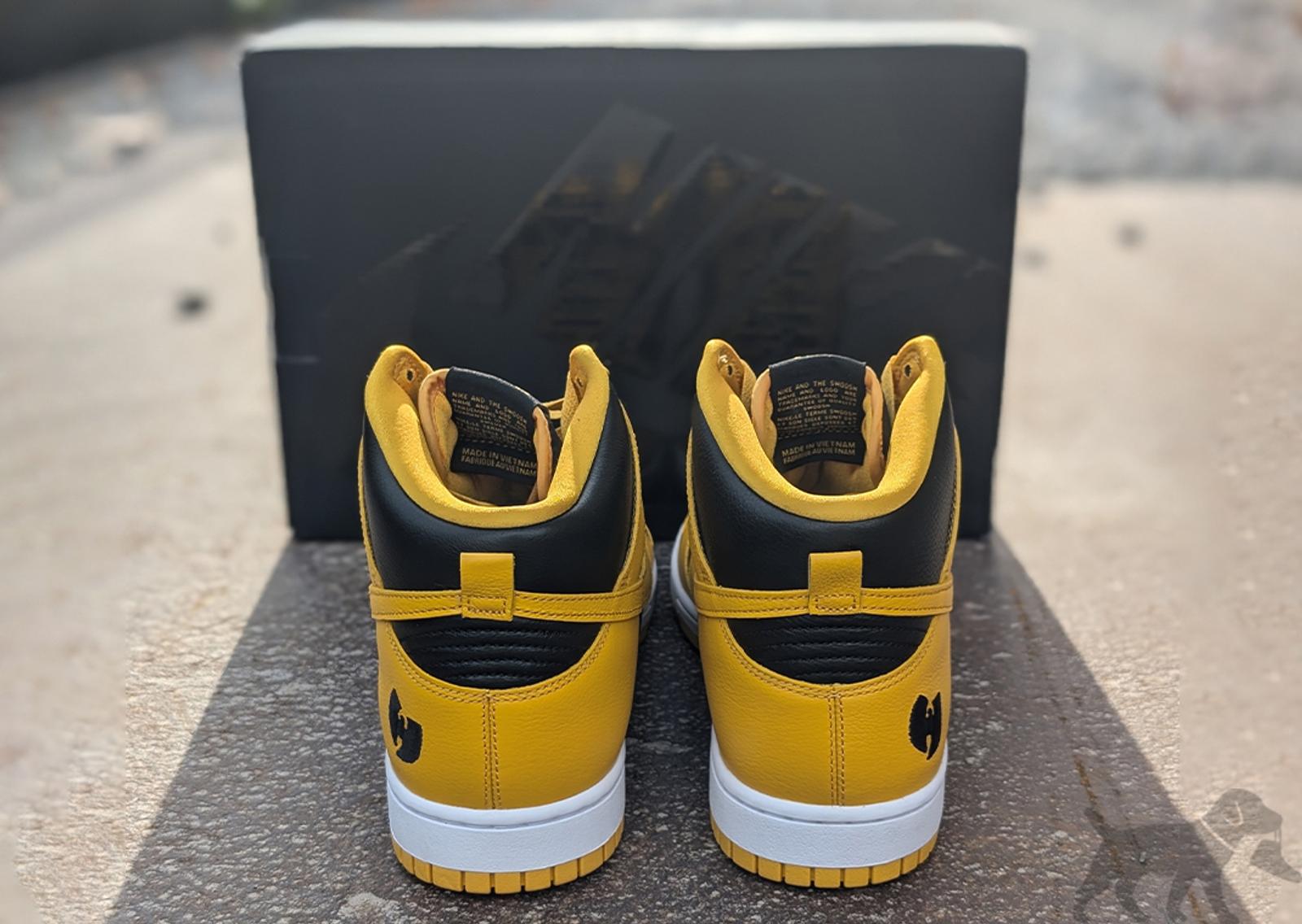 Wu-Tang x Nike Dunk High Retro Premium Back