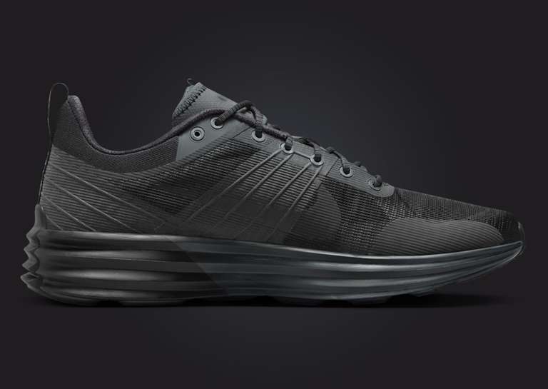 Nike Lunar Roam Dark Smoke Grey Black Medial