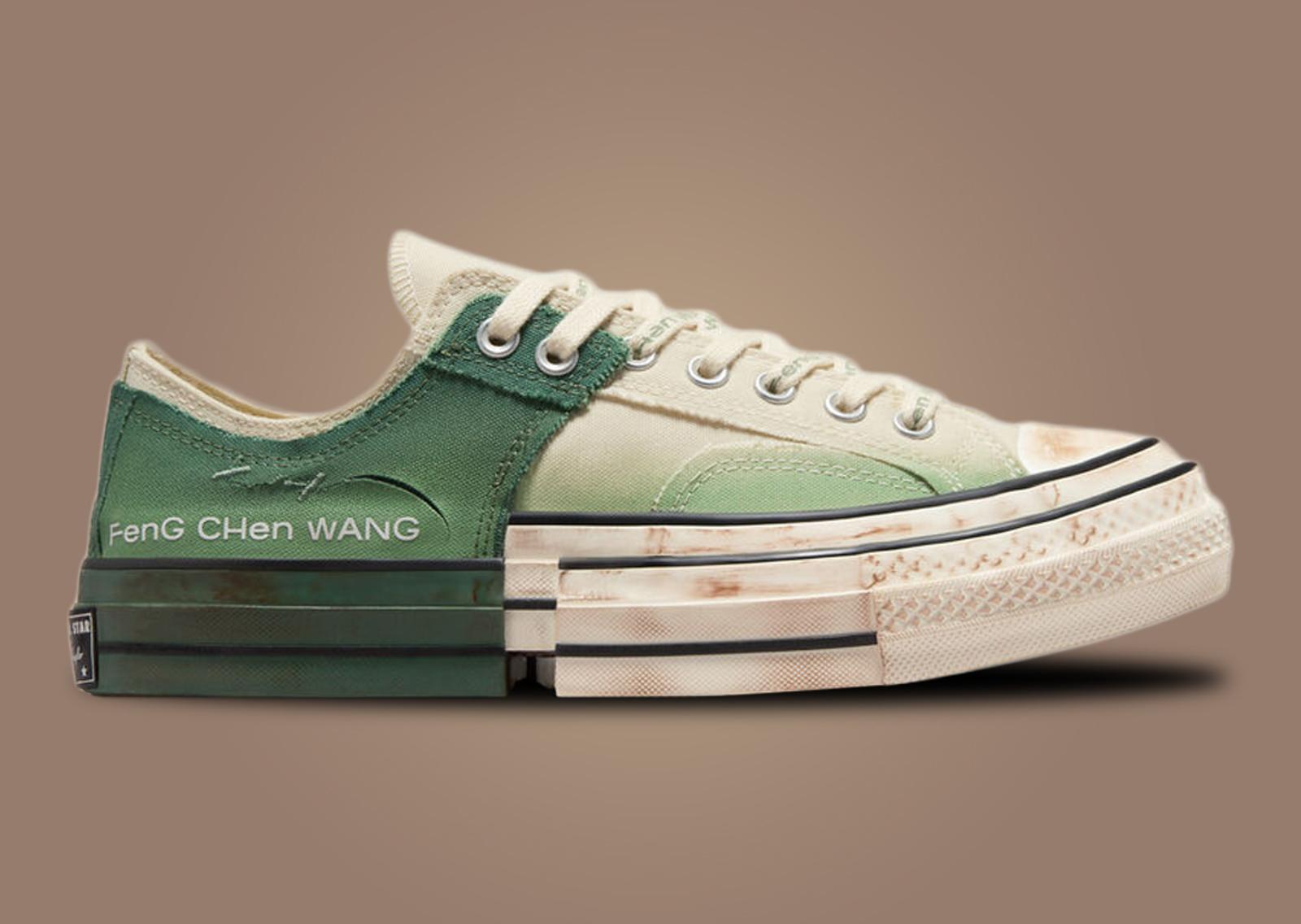 Feng Chen Wang x Converse Chuck 70 Ox 2-in-1 Myrtle Lateral