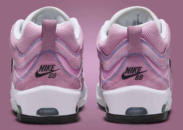 Nike SB Air Max Ishod Pink White Heel