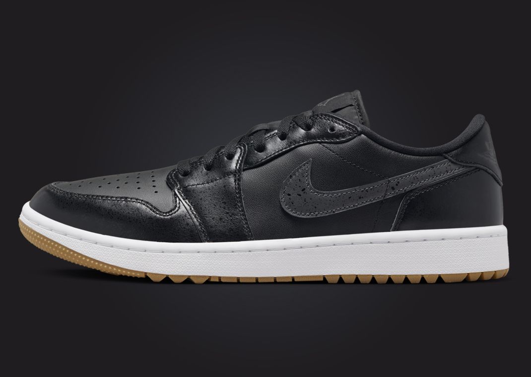 The Air Jordan 1 Low Golf Black Gum Releases January 2024