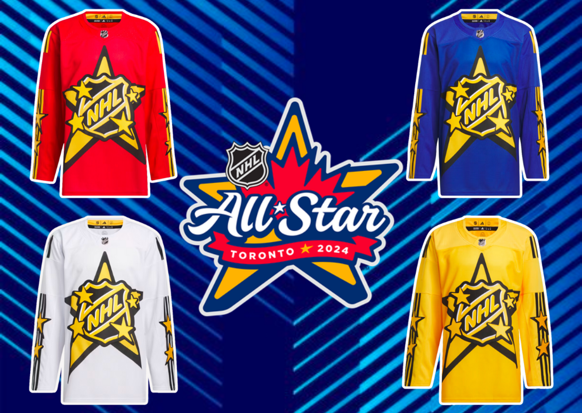 Drew House Designed NHL All-Star Jerseys 2024 Toronto