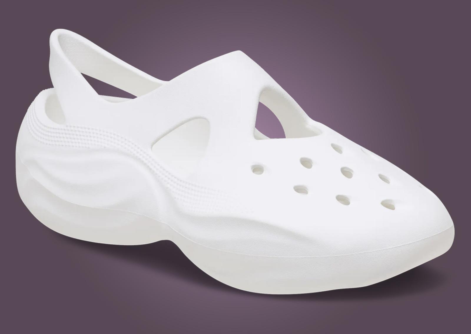 Dingyun Zhang x Crocs Diffuser White Angle