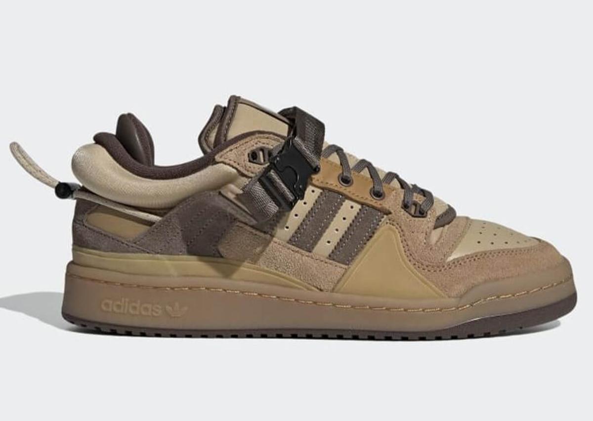 Bad Bunny x adidas Forum Buckle Low The First Cafe Lateral
