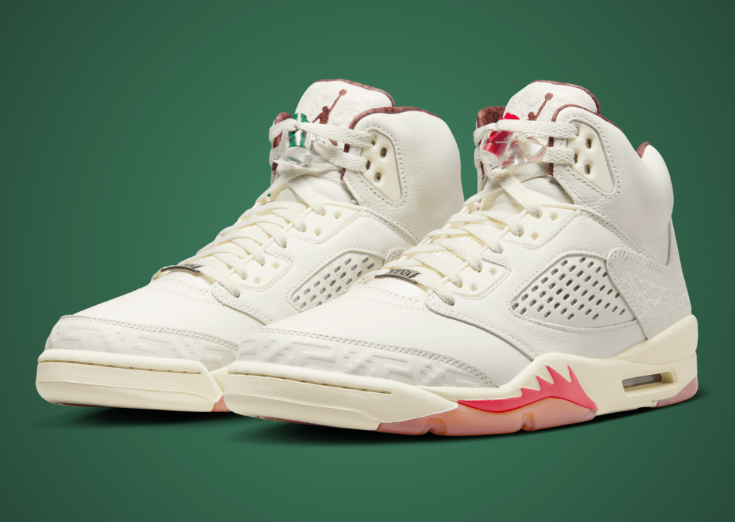 靴 AIRJORDAN 5 RETRO EL GRITO JORDAN BRAND AIR JORDAN 5 RETRO EL GRITO SAIL/DARK PONY