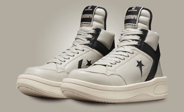 The Rick Owens x Converse DRKSHDW TURBOWPN Cream Black