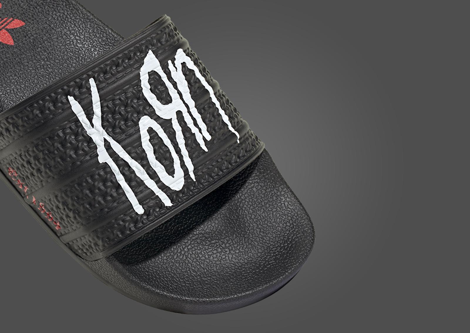 Korn x adidas Adilette Strap