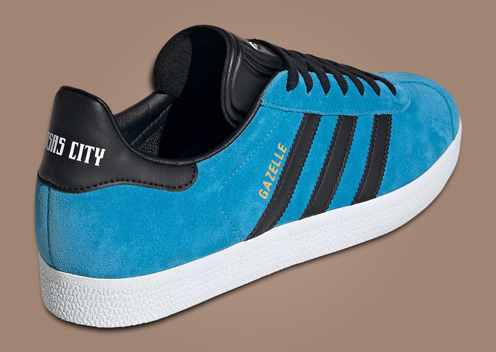 MLS x adidas Gazelle Kansas City Heel