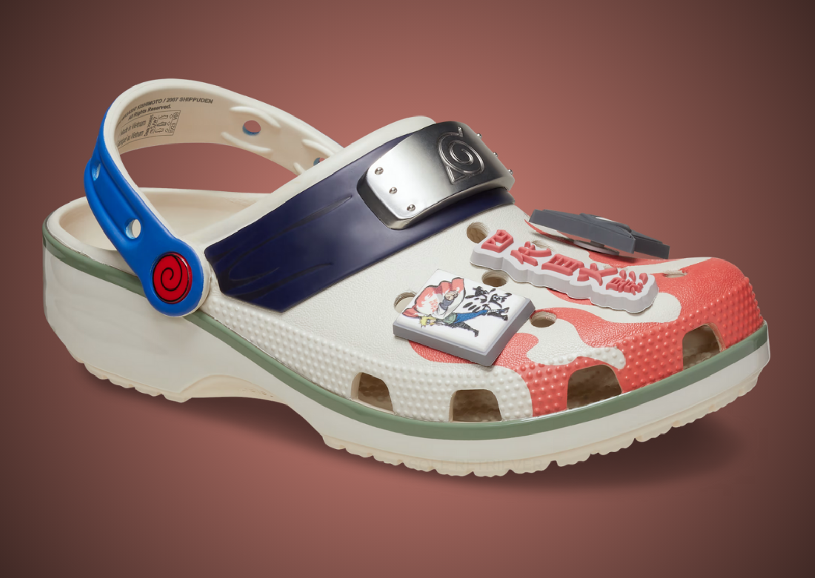 Naruto Shippuden x Crocs Classic Clog Minato Namikaze Angle