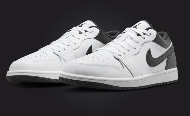 Air jordan one hot sale low white