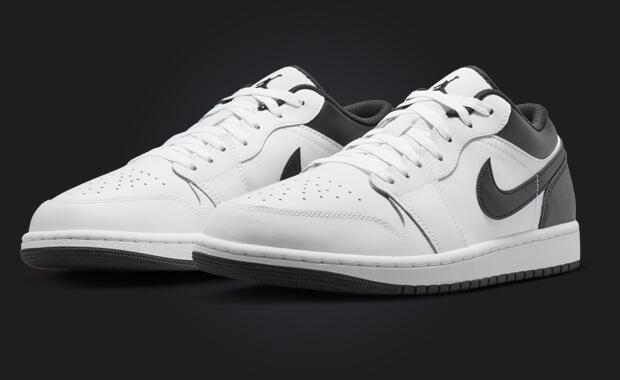 The Air Jordan 1 Low White Black Releases December 2023