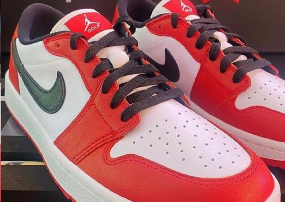 The Jordan 1 Low Chicago Is Going Golfing