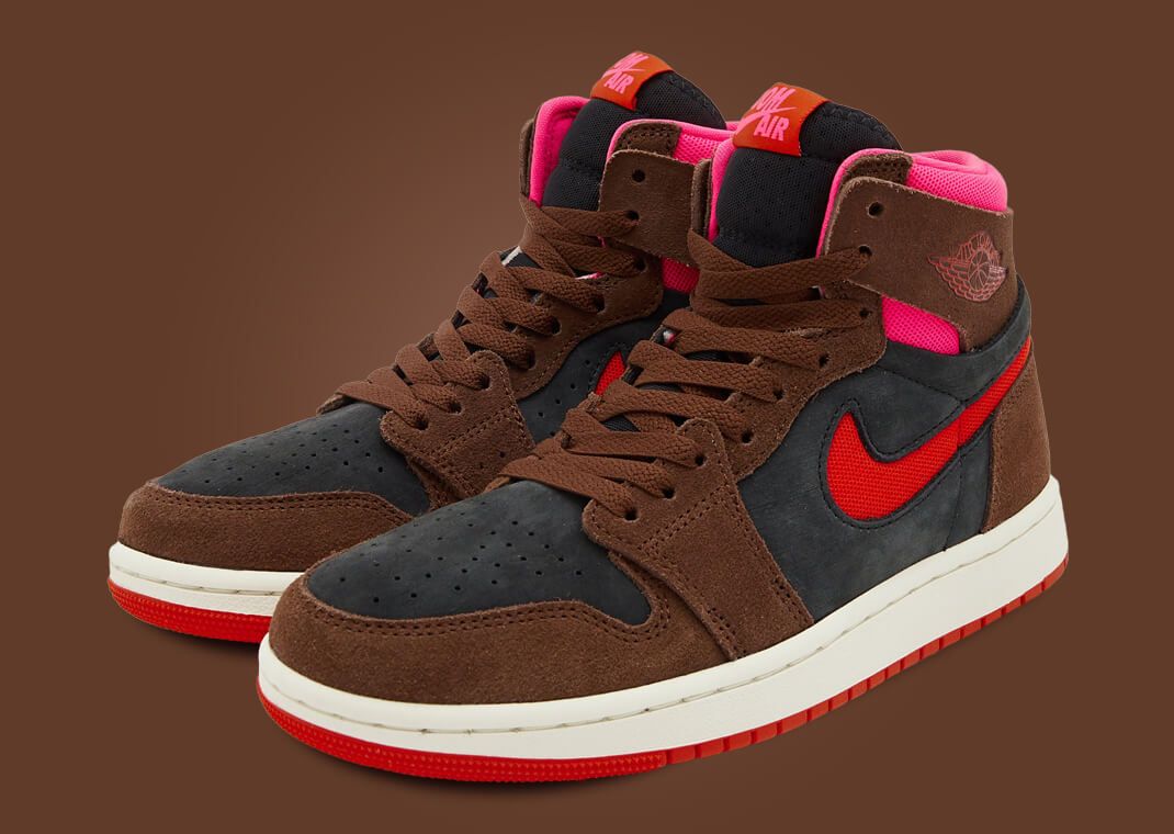 The Air Jordan 1 High Zoom CMFT 2 Cacao Wow Picante Red