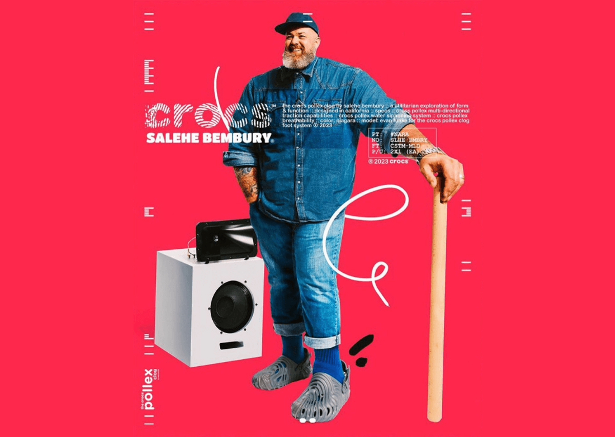 Salehe Bembury's Crocs Pollex Clog Niagara Releases July 20