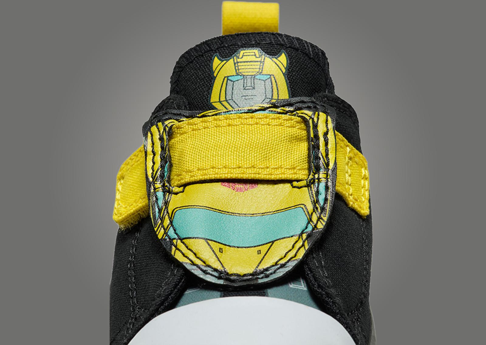 Transformers x Converse Chuck Taylor All-Star EasyOn Ox Bumblebee (TD) Tongue