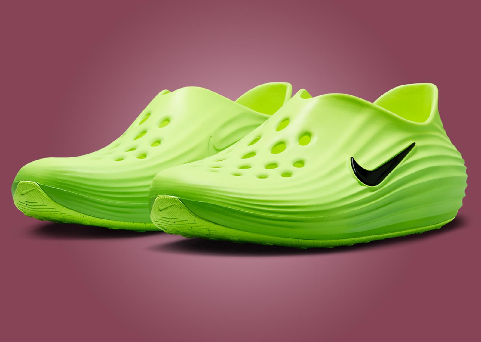 Nike ReactX Rejuven8 Green Strike Angle