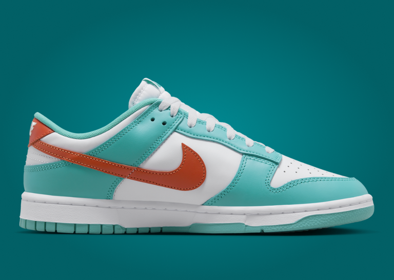 Nike Dunk Low Miami Dolphins Medial