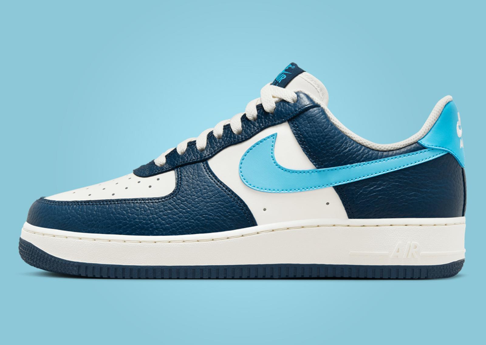 Nike Air Force 1 Low Armory Navy Baltic Blue Lateral