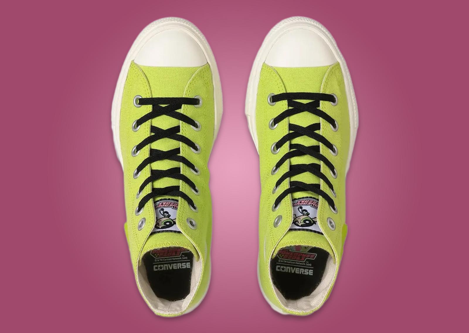 The Powerpuff Girls x Converse All-Star Light PLTS Hi Buttercup (GS) Top