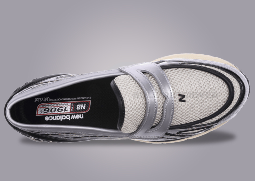 The New Balance 1906L Loafer Silver Metallic Cream Releases