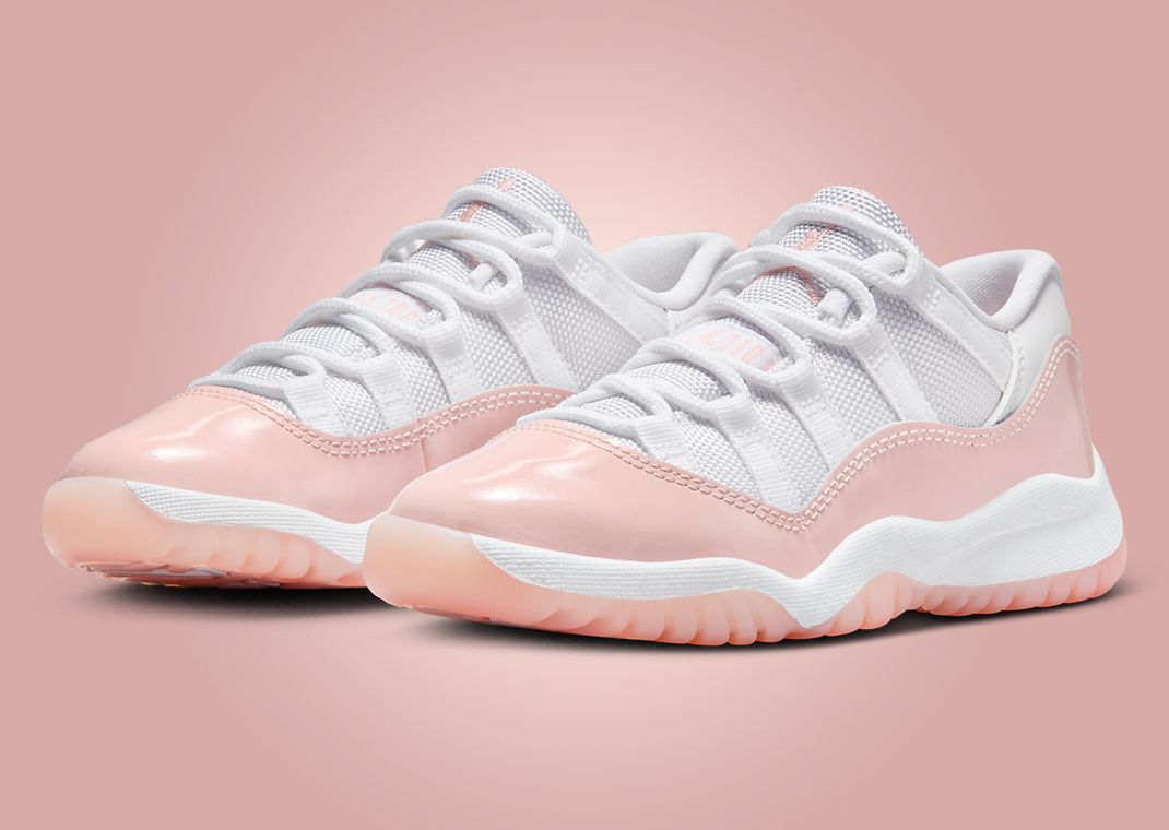 Jordan retro 11 deals low le pink