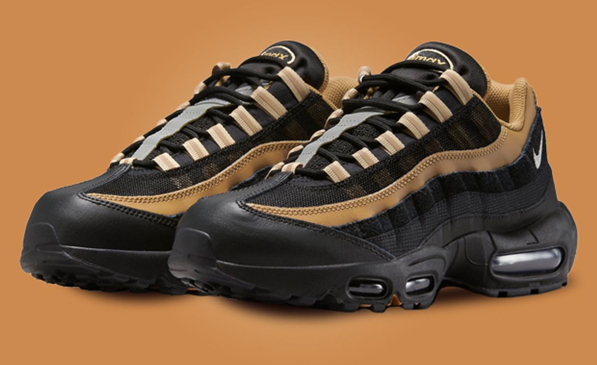 Black And Gold Tones Take Over The Nike Air Max 95