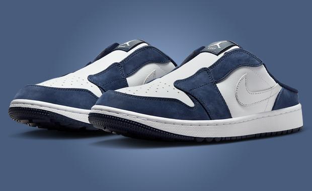 The Air Jordan 1 Golf Mule Midnight Navy is Available Now