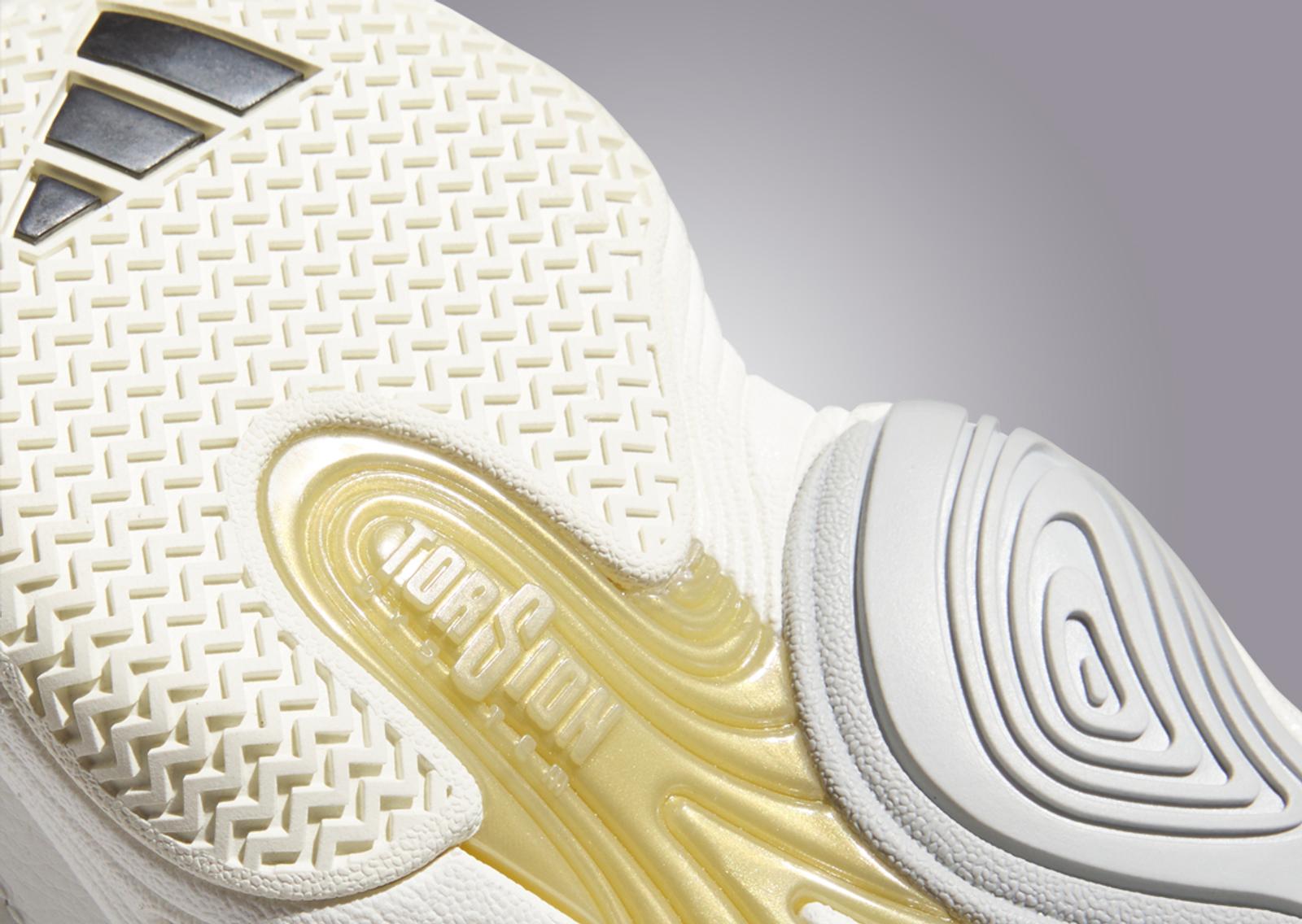 adidas Crazy 98 Core White Gold Metallic Outsole Detail