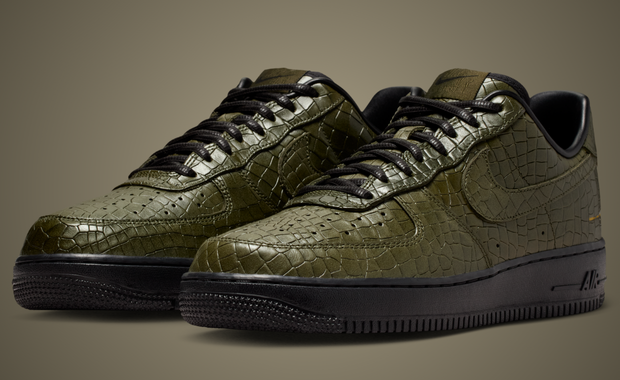 Nike Air Force 1 Low Morse Code Croc