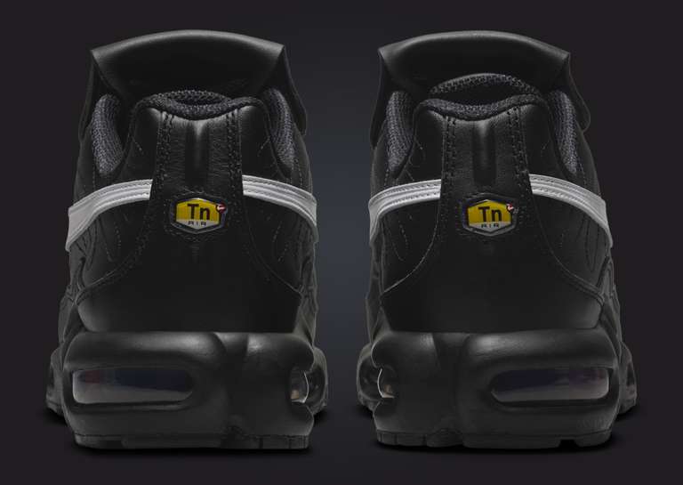 Nike Air Max Plus TNPO Black White (W) Heel