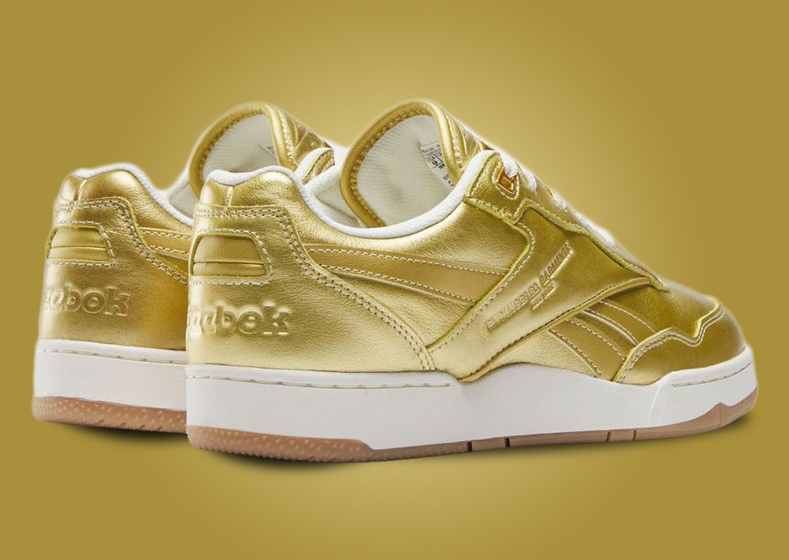 Engineered Garments x Reebok BB4000 II Gold Metallic Heel