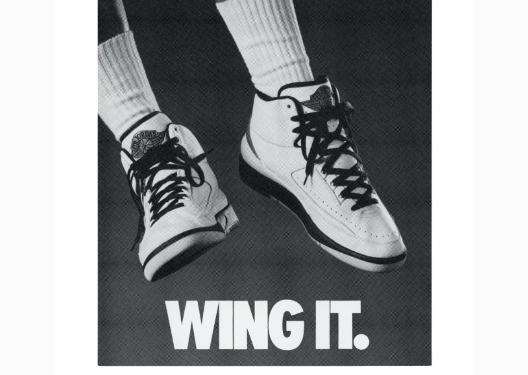 The Air Jordan 2 Wing It Pays Homage to the 80's Wing It Poster