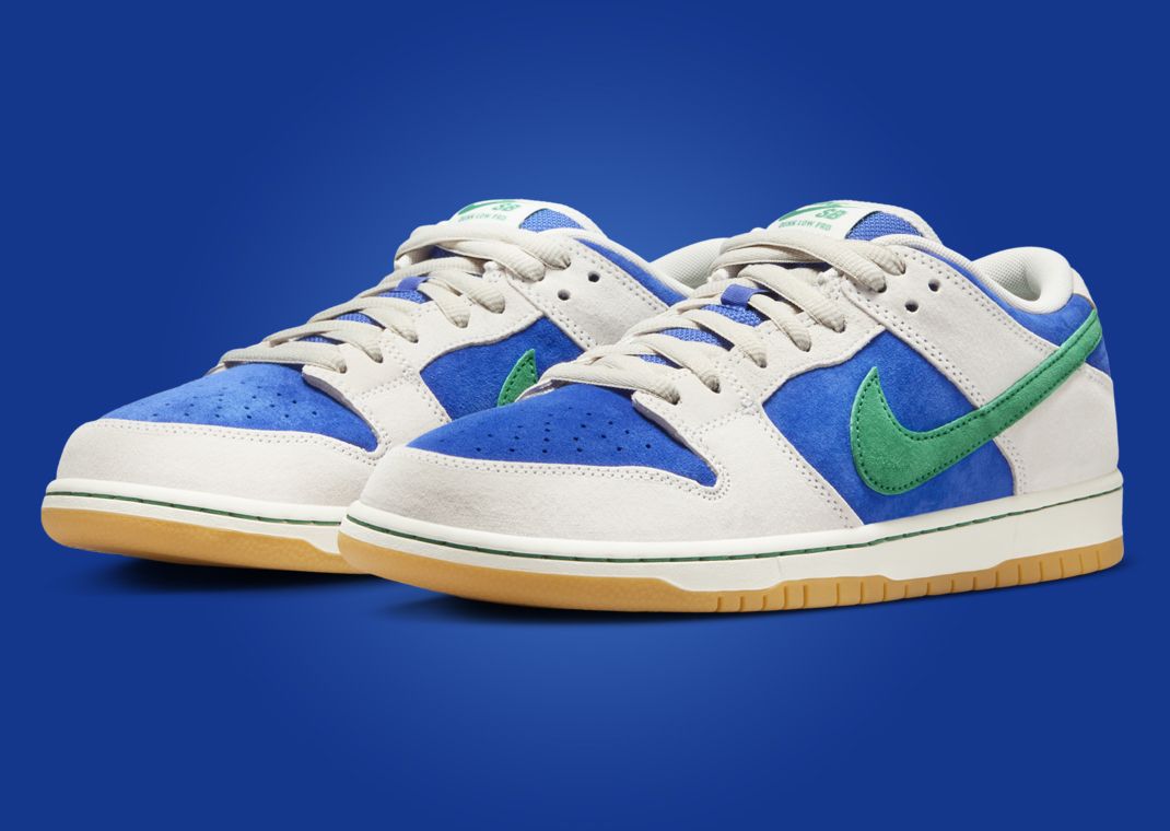 The Nike SB Dunk Low Malachite Hyper Royal Releases Summer 2024
