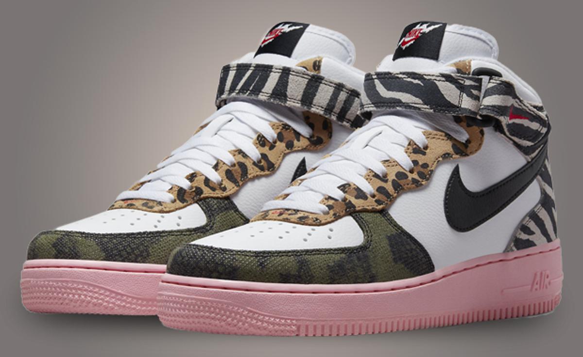 Enter Beast Mode With The Nike Air Force 1 Mid Animal