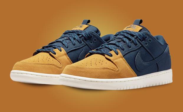 Official Look At The Nike SB Dunk Low Midnight Navy Desert Ochre