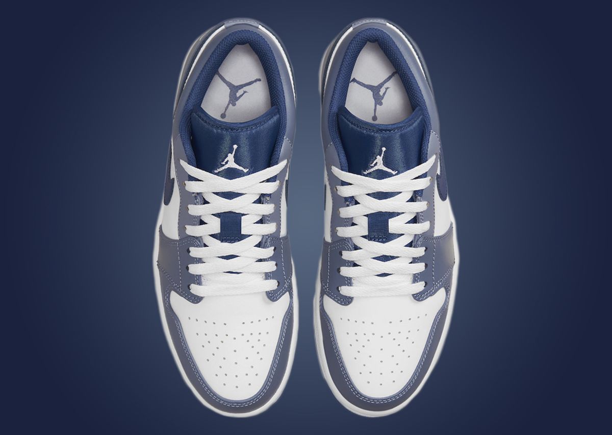 Air Jordan 1 Low Steel Blue Release Details - JustFreshKicks